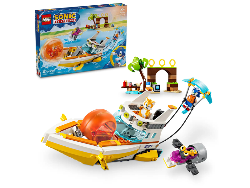Lego sonic the hedgehog 76997 tails' adventure boat image number null