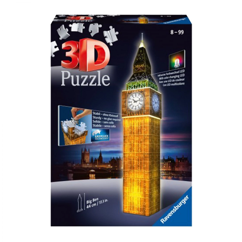 Ravensburger &pi;&alpha;&zeta;&lambda; 3d 216&tau;&mu;&chi; big ben &nu;&upsilon;&chi;&tau;&epsilon;&rho;&iota;&nu;ή έ&kappa;&delta;&omicron;&sigma;&eta; 12588, , medium-null