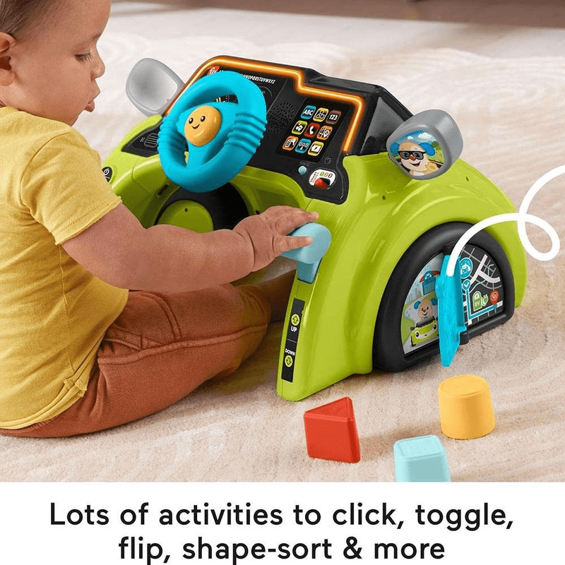 Fisher-price laugh &amp; learn smart stages - sit &amp; steer driver, , medium-null