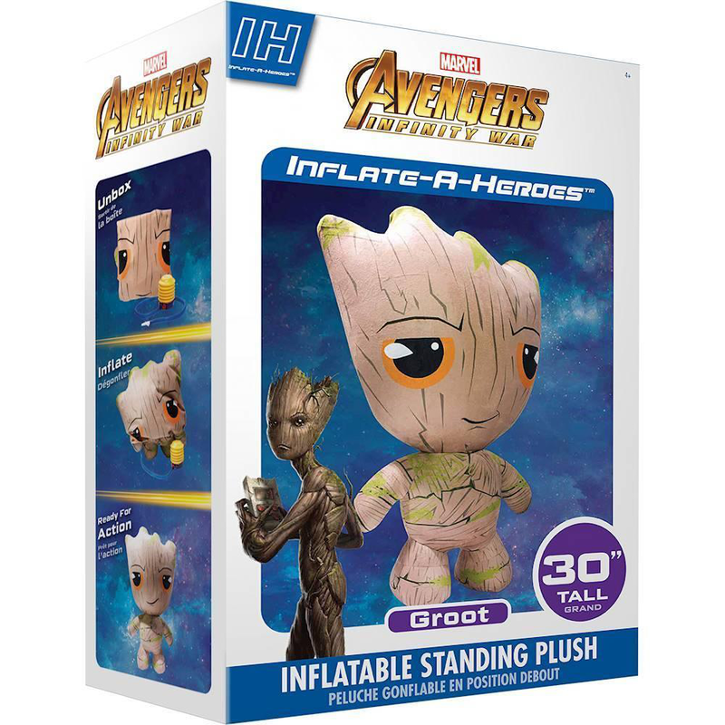 Product image: Marvel avengers infinity war groot inflatable plush toy - 30-inch-null