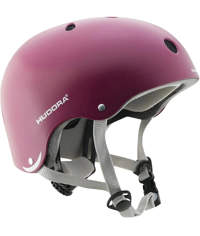 Product image: Hudora skater helmet, berry, size 51–55, , medium-null