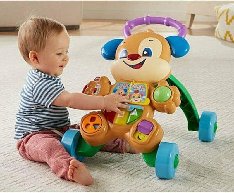 Fisher price educational dog walker 6-36m, , medium-null