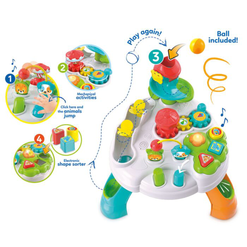 As baby clementoni educational fun table 12m+, , medium image number null
