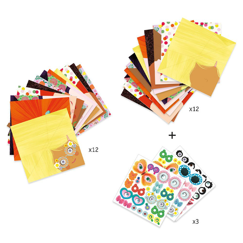 Origami - pretty faces, , medium-null