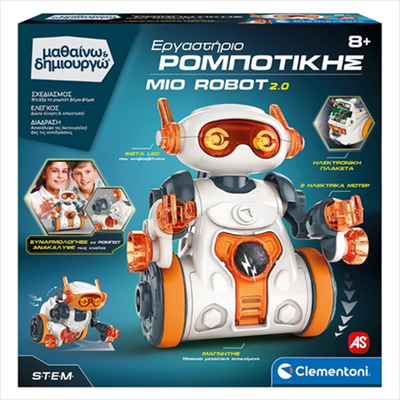 Clementoni learn and create robotics lab mio robot 2.0, , medium