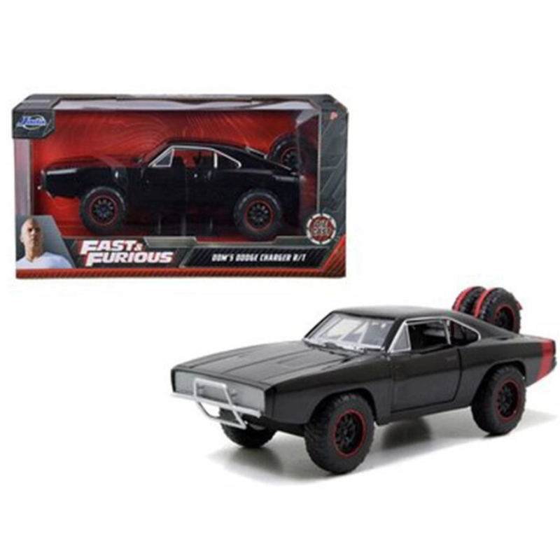 Jada 1/24 fast the furious doms dodge charger rt black #253203011, , medium-null