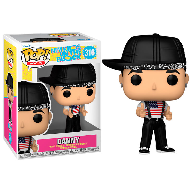 Pop funko! Rocks: new kids on the block danny figure, , medium-null