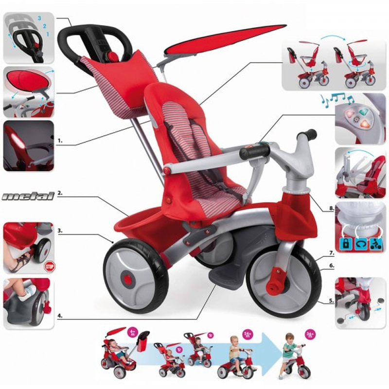 Baby evolution easy trike ref: 800009473, , medium-null