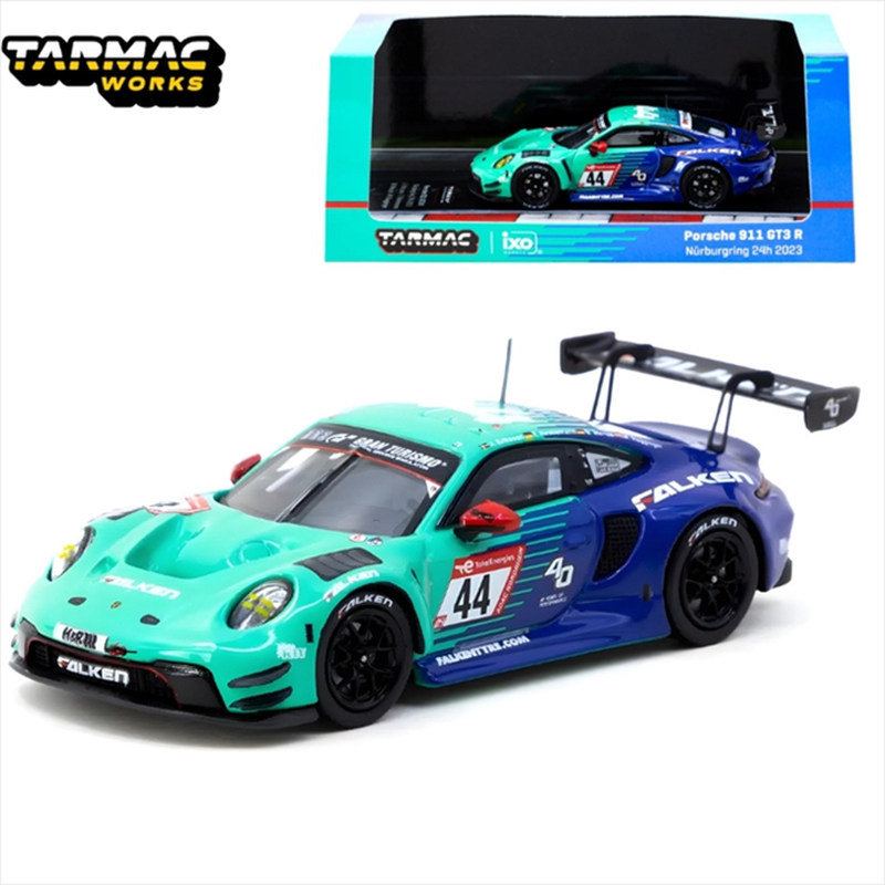 Tarmac 1/64 porsche 911 gt3r #44 j. Eriksson/t. Heinemann / n. Menzel/m. Ragginger, n&uuml;rburgring 24h, , medium-null