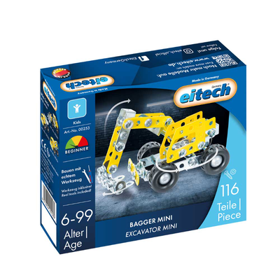 Eitech excavator mini - metal construction kit (116 parts), , medium