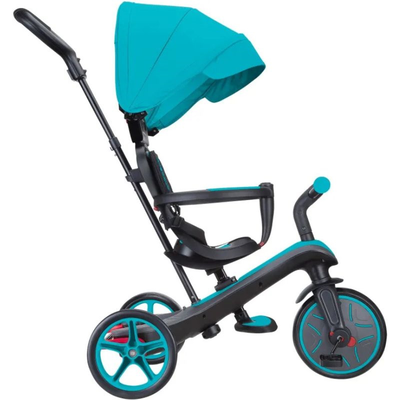 Globber tricycle trike explorer 4 in 1 teal 634-105, , medium