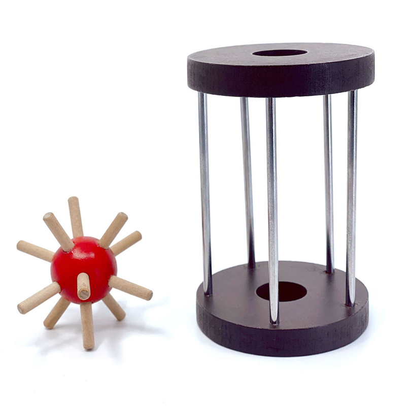 Svoora wooden cage mind up puzzle the escape, , medium-null