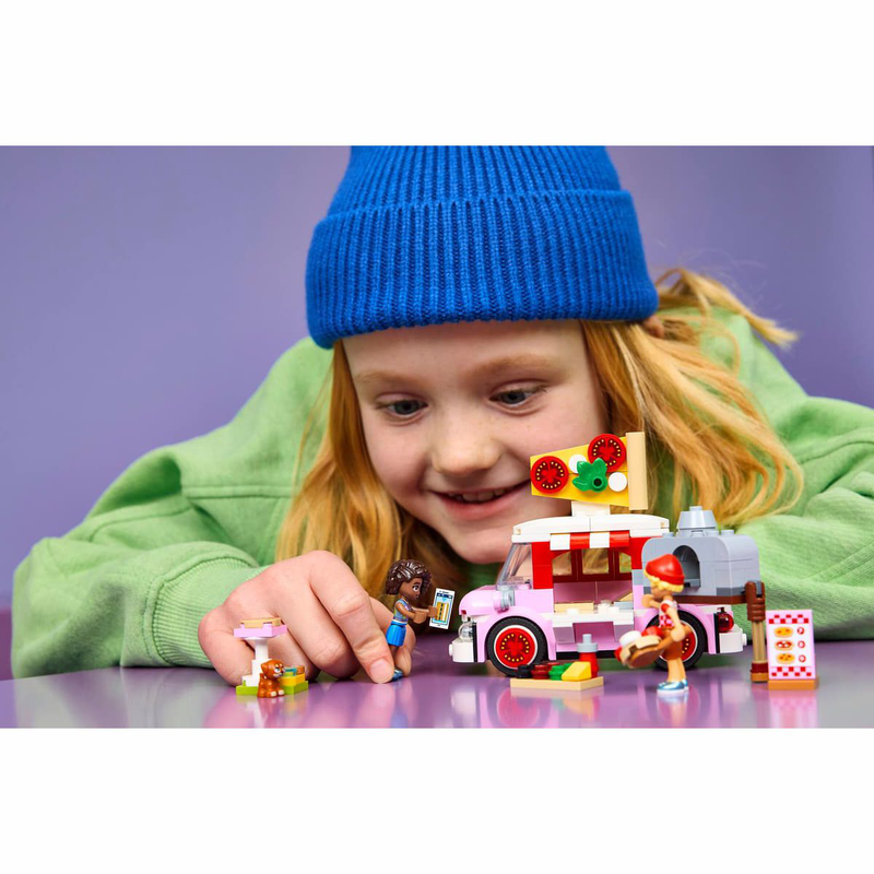 Lego friends pizza truck, , medium-null
