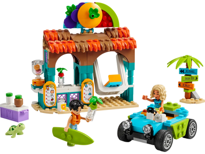 Lego 42625 friends beach smoothie stand play food, , medium