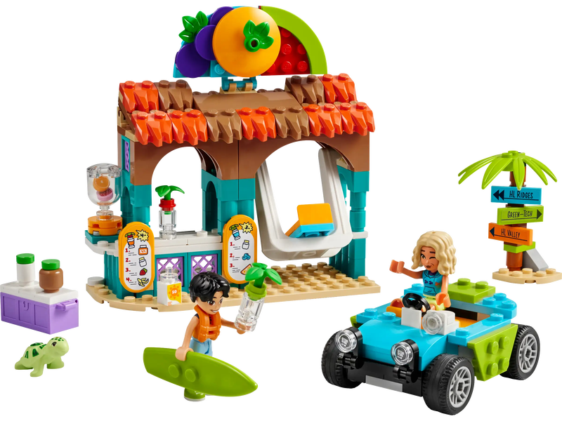 Lego 42625 friends beach smoothie stand play food, , medium-null