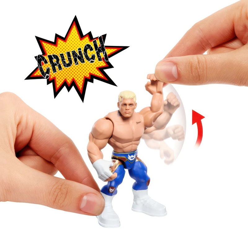 Product image: Wwe knuckle crunchers figure 8cm - assorted-null