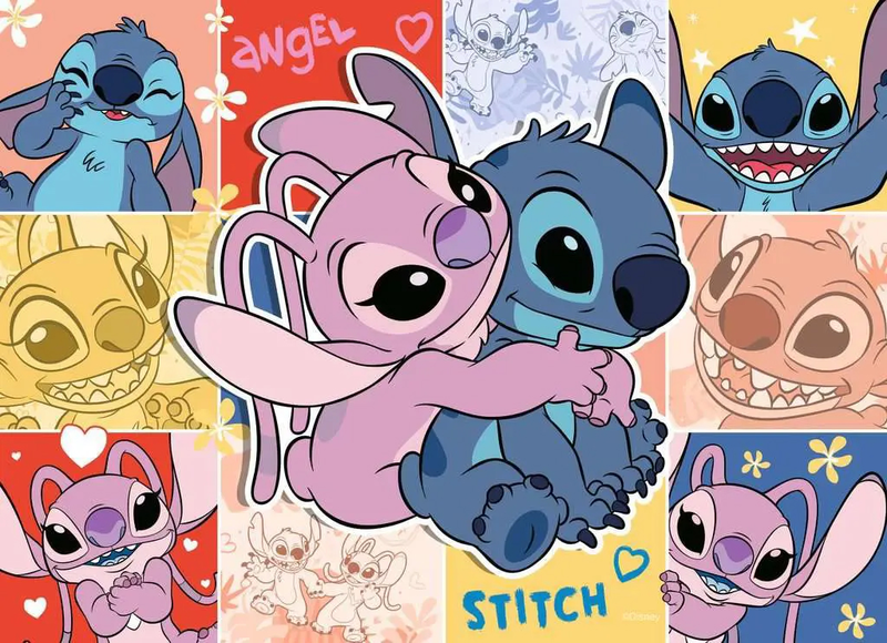Product image: Lilo and stitch puzzle 4x100pcs, , medium-null