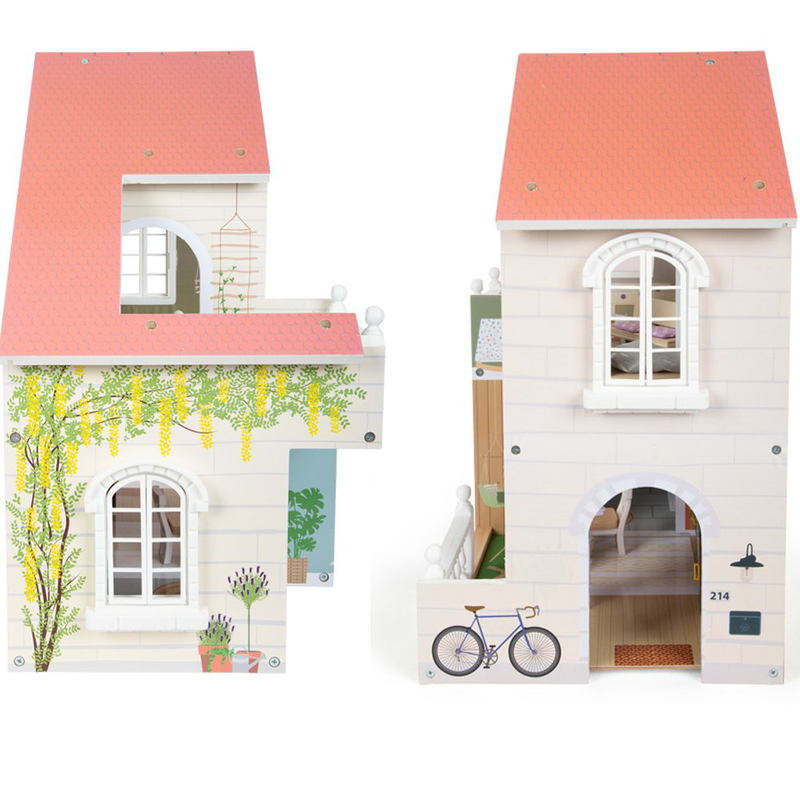 Compact urban villa dollhouse, , medium-null