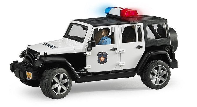 Bruder police jeep wrangler rubicon unlimited image number null