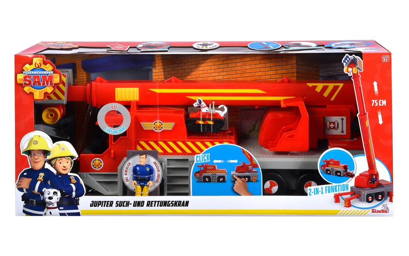 Fireman sam rescue crane 2-in-1 playset, , medium image number null