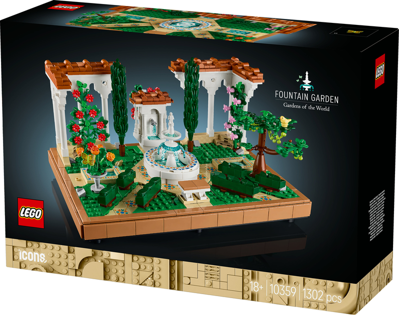 Lego icons fountain garden 10359 &gamma;&iota;&alpha; &eta;&lambda;&iota;&kappa;ί&epsilon;&sigmaf; 18+ 1302&tau;&mu;&chi;, , medium-null