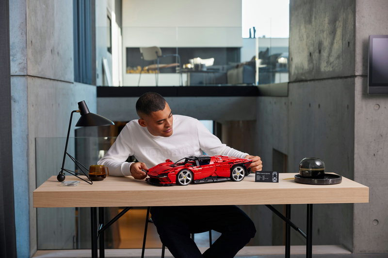 Lego technic ferrari daytona sp3 42143 for ages 18+ 3778pcs, , medium-null