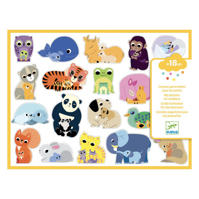 Mama-child big stickers