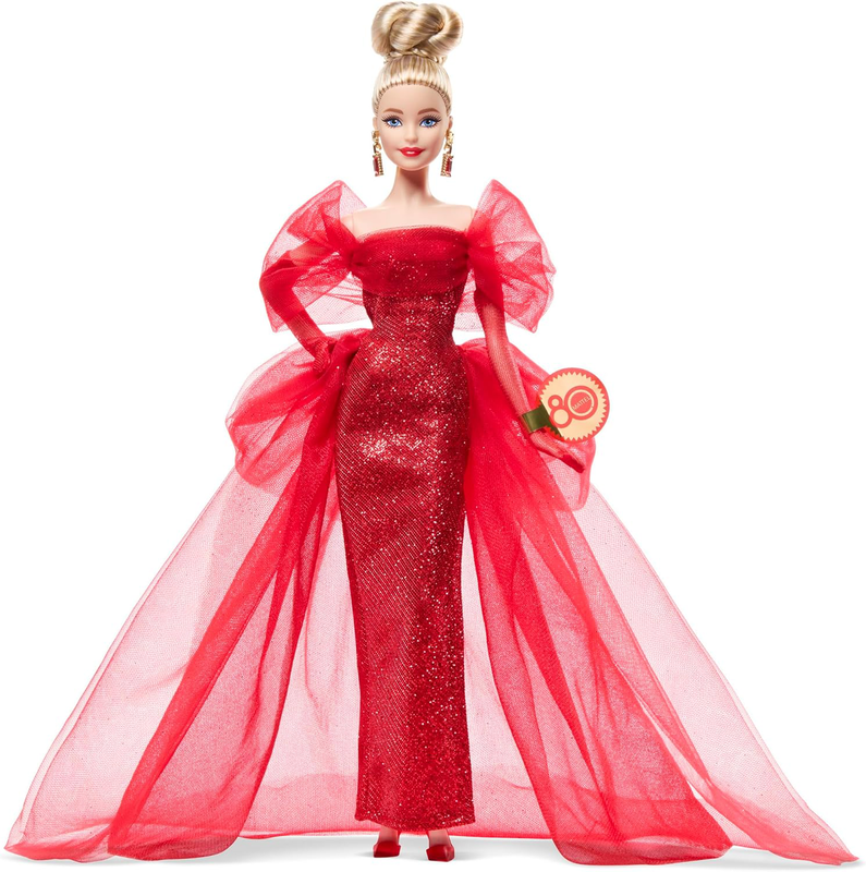 Barbie signature collectible doll 80th anniversary, , medium-null