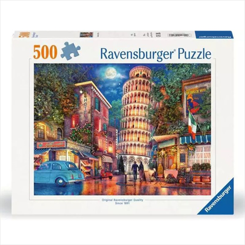 Ravensburger 500 pcs puzzle pisa tower 12000709, , medium-null