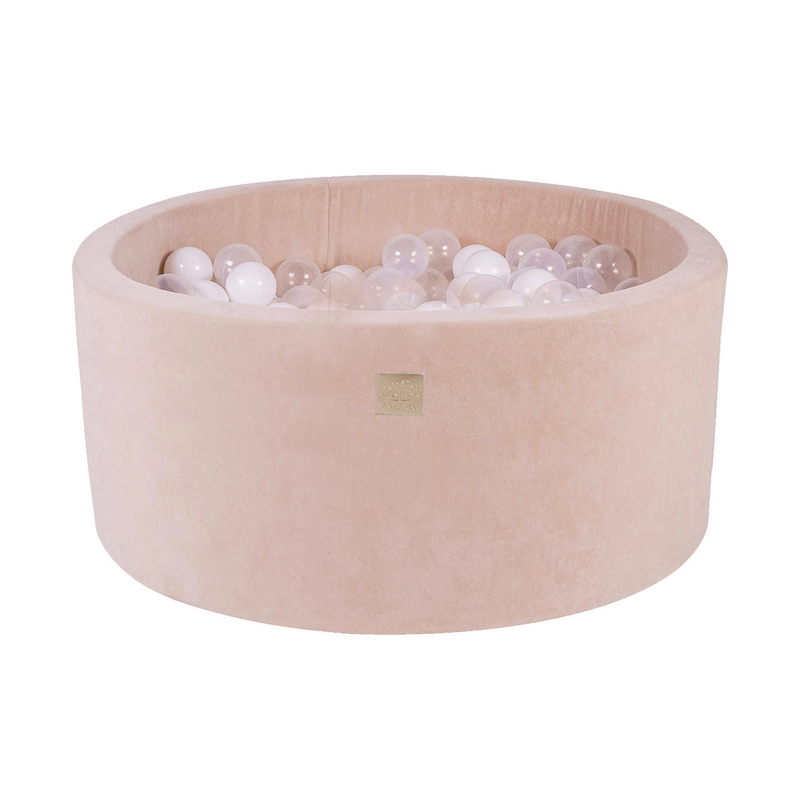 Product image: Meowbaby® foam ball pit model angel ready set with 250 balls baby ball pool, , medium-null