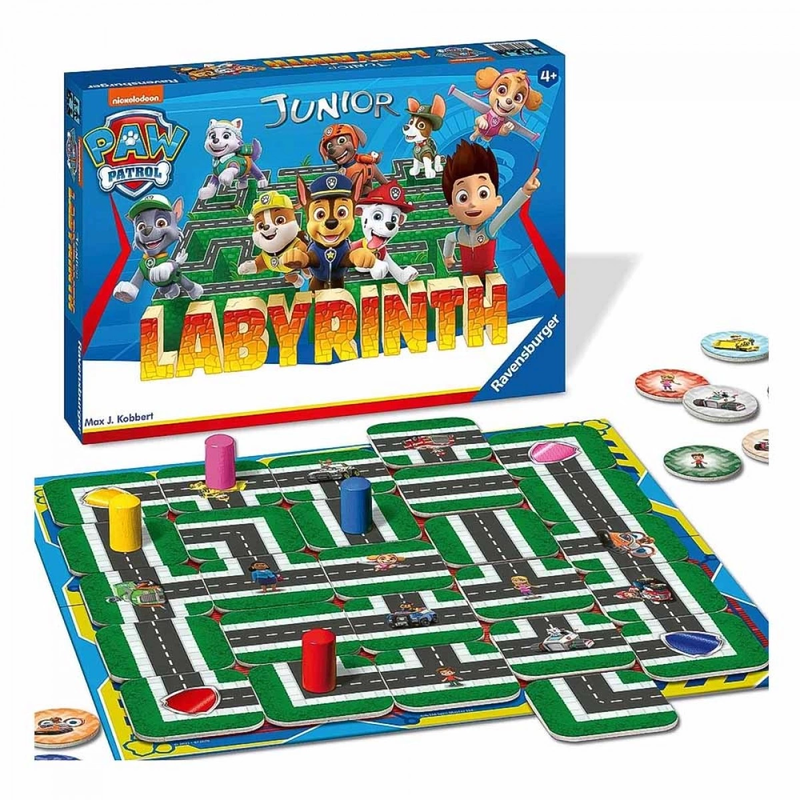 Ravensburger επιτραπέζιο παιχνίδι paw patrol junior labyrinth για 2-4 παίκτες 4+ ετών (en) 20799, , medium-null