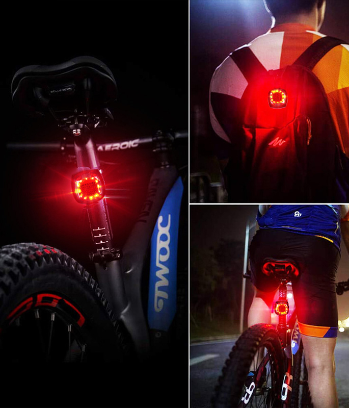 Rechargeable bicycle tail light xh-213-null