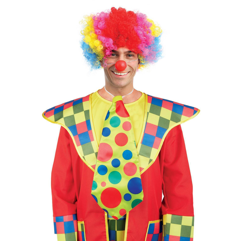 Giant clown tie 50cm, , medium-null