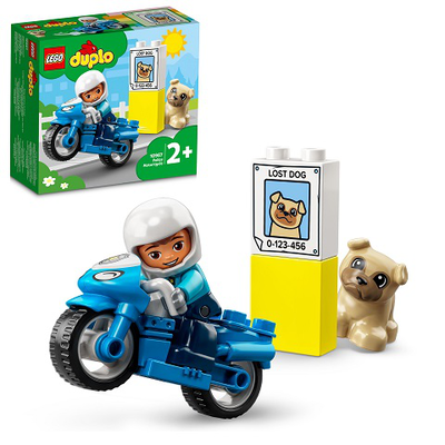 Lego duplo police motorcycle  2y+ (10967), , medium