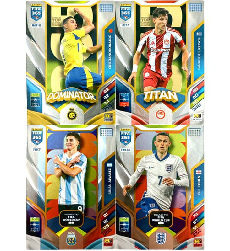 Panini FIFA 365 adrenalyn xl 2026 premium 10 cards, , medium-null