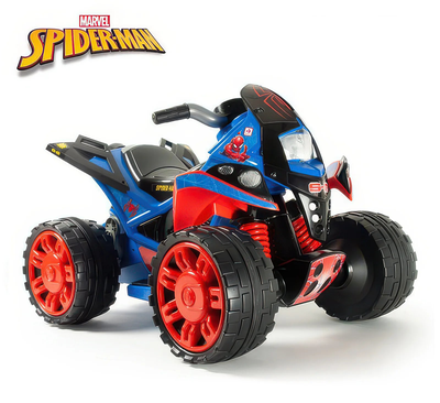Spider-man quad the beast 12v ride-on