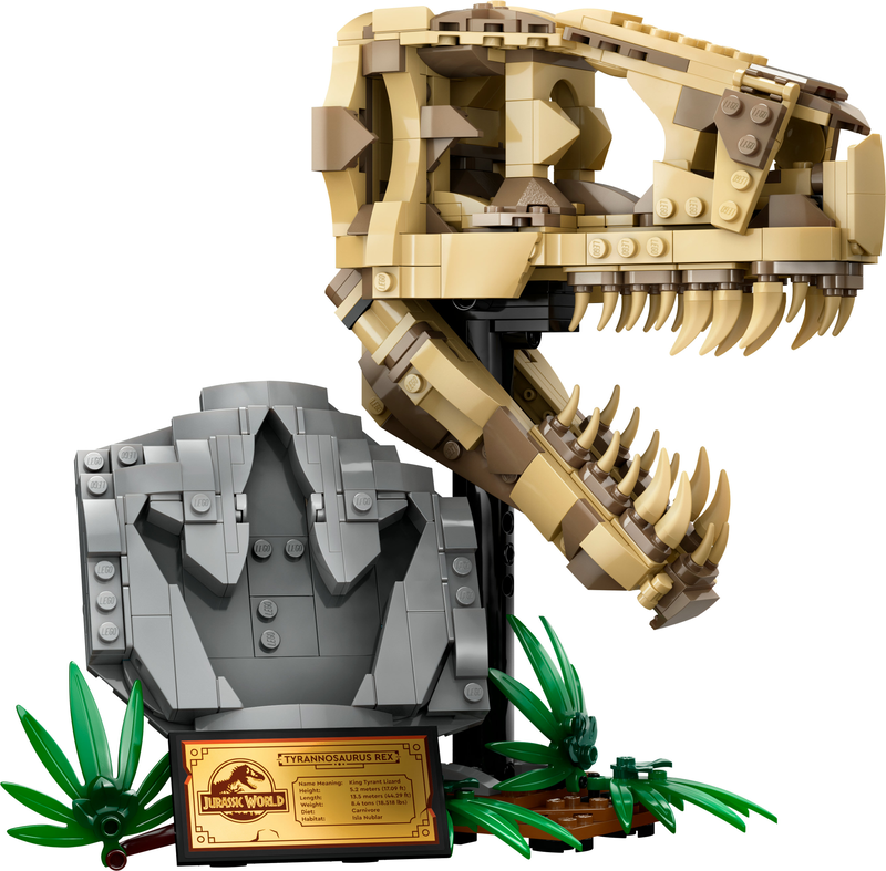 Lego jurassic world dinosaur fossils t. Rex skull 76964 for ages 9+ 577pcs, , medium-null
