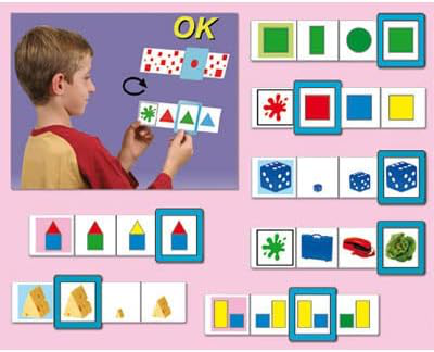 Colors, shapes and sizes