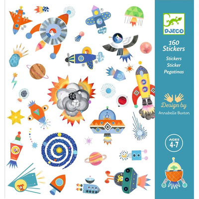 Interstellar 160 stickers