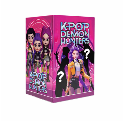 K-pop demon hunters mystery doll box &sigma;&upsilon;&lambda;&lambda;&epsilon;&kappa;&tau;&iota;&kappa;ή &mu;ί&nu;&iota; &phi;&iota;&gamma;&omicron;ύ&rho;&alpha; έ&kappa;&pi;&lambda;&eta;&xi;&eta; 3+ &epsilon;&tau;ώ&nu;, , medium