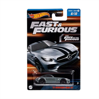 Mattel hot wheels: fast  furious - 15 mercedes-amg gt hnt18