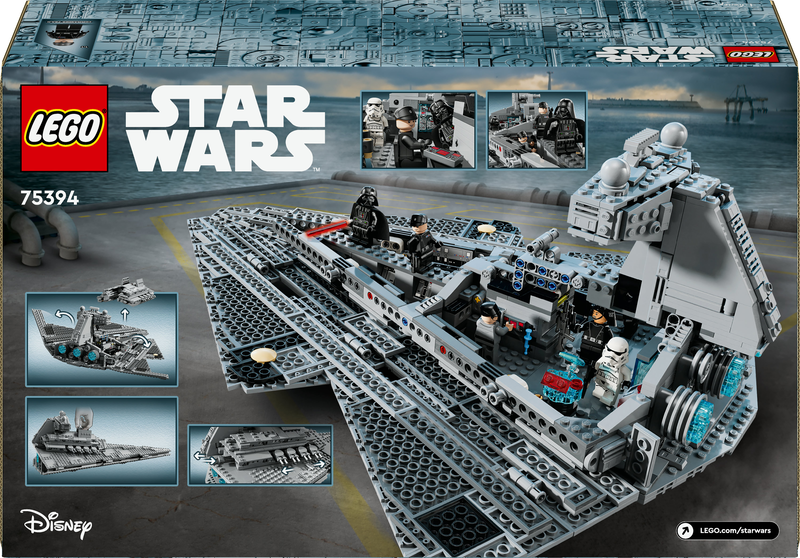 Lego star wars imperial star destroyer 75394 for ages 10+ 1555pcs, , medium-null