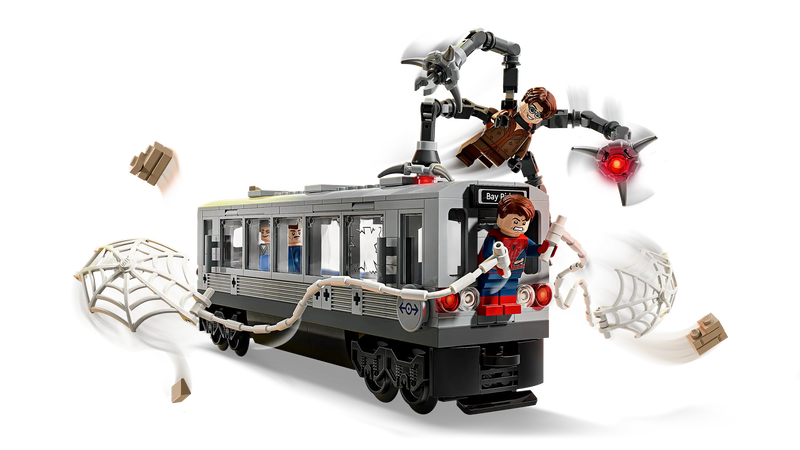 Product image: Lego marvel 76321 spider-man v. Doc ock subway train scene, , medium-null