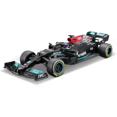 Maisto m82355 tech r/c mercedes-amg f1 w12 e performance 1:24, επίσημο αγωνιστικό με τηλεχειριστήριο 2,4 GHz (8+), Black, medium