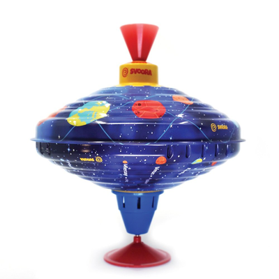 Mega humming tin top planets, , medium