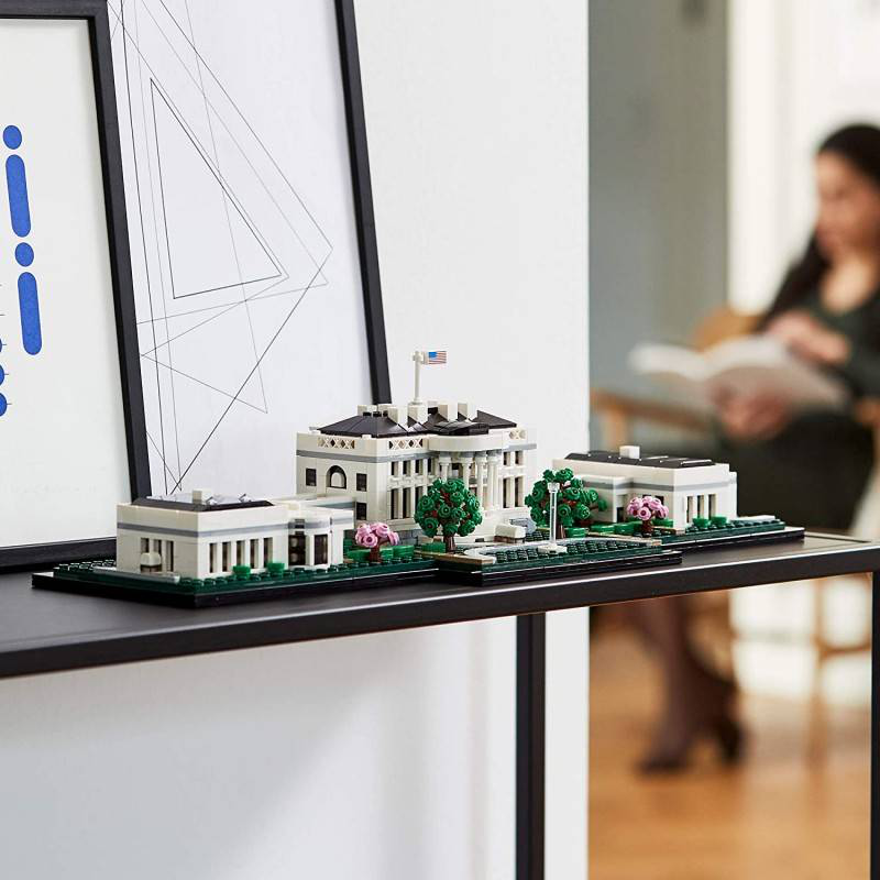 Lego architecture the white house model, landmark collection for adults, , medium image number null