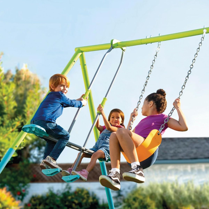 Product image: Two feature swing set, , medium-null