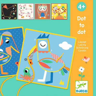 Dot-to-dot lacing, , medium