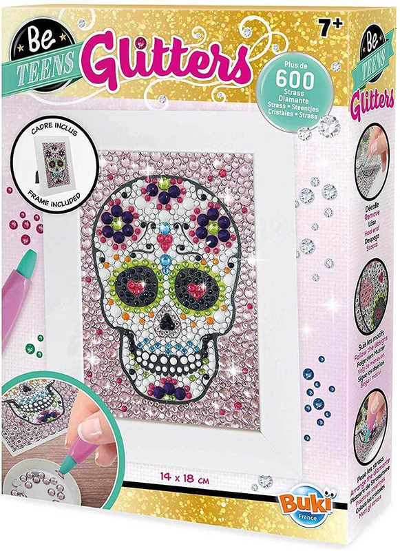 Buki france be teens glitters - mexican skull, , medium-null