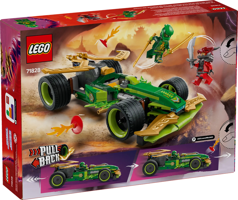 Lego ninjago 71828 lloyd's pull-back race car, , medium-null